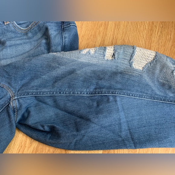 🔥Host Pick🔥 Bombshell Skinny Premium Stretch High-Rise Destructed Jean - Picture 7 of 9